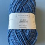 Biches et Bûches Le Gros Lambswool bleu moyen