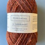 Biches et Bûches Le Lambswool rouge brun