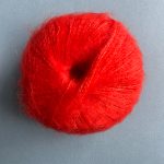 Knitting for Olive Soft Silk Mohair Blood orange