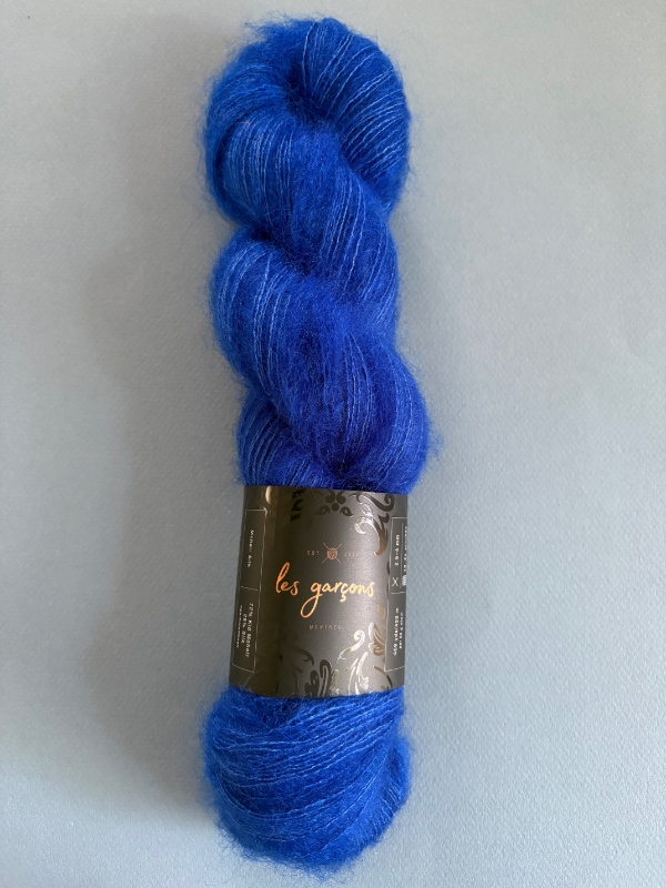 IMG_2488 Les Garçons Mohair Silk Henry's Royal Blue - Image 1