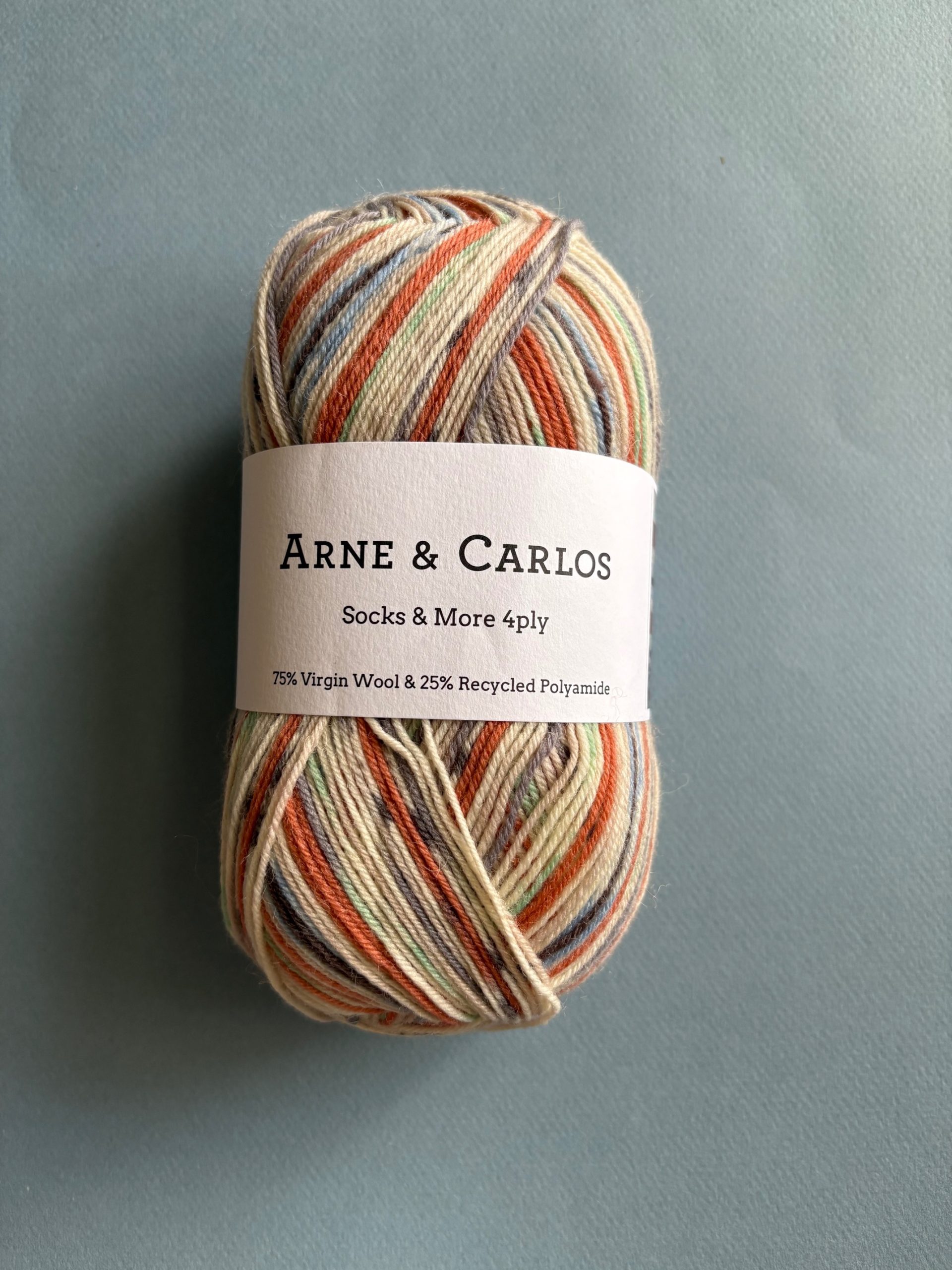 IMG_2591 Arne & Carols Socks & More 4 ply - The Last Brushstroke - Image 1