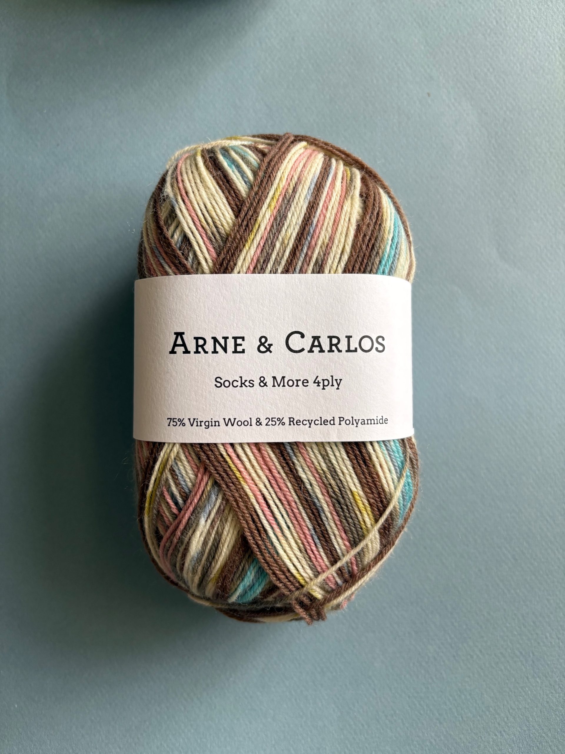 IMG_2593 Arne & Carols Socks & More 4 ply - The Late Afternoon - Image 1